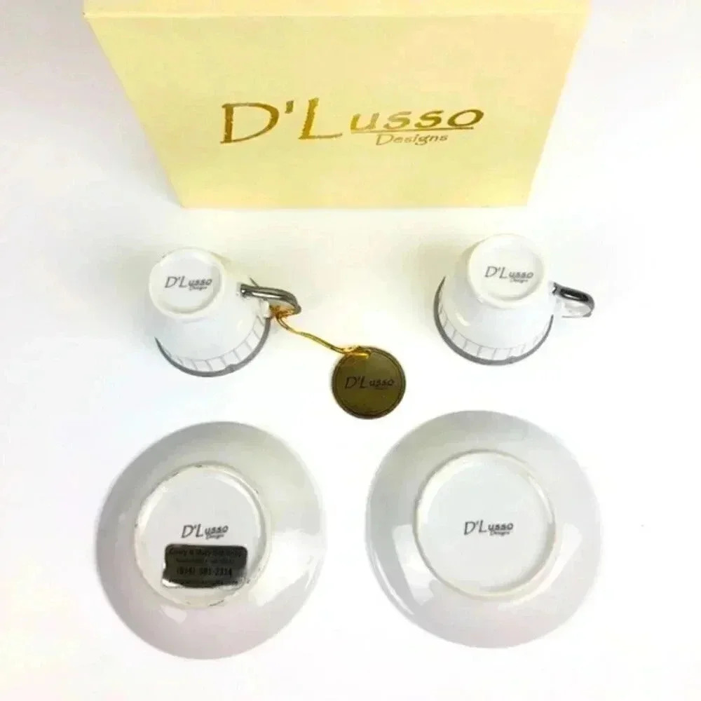 D’Lusso Design mini Coffee Cup Set - Picture 5 of 8